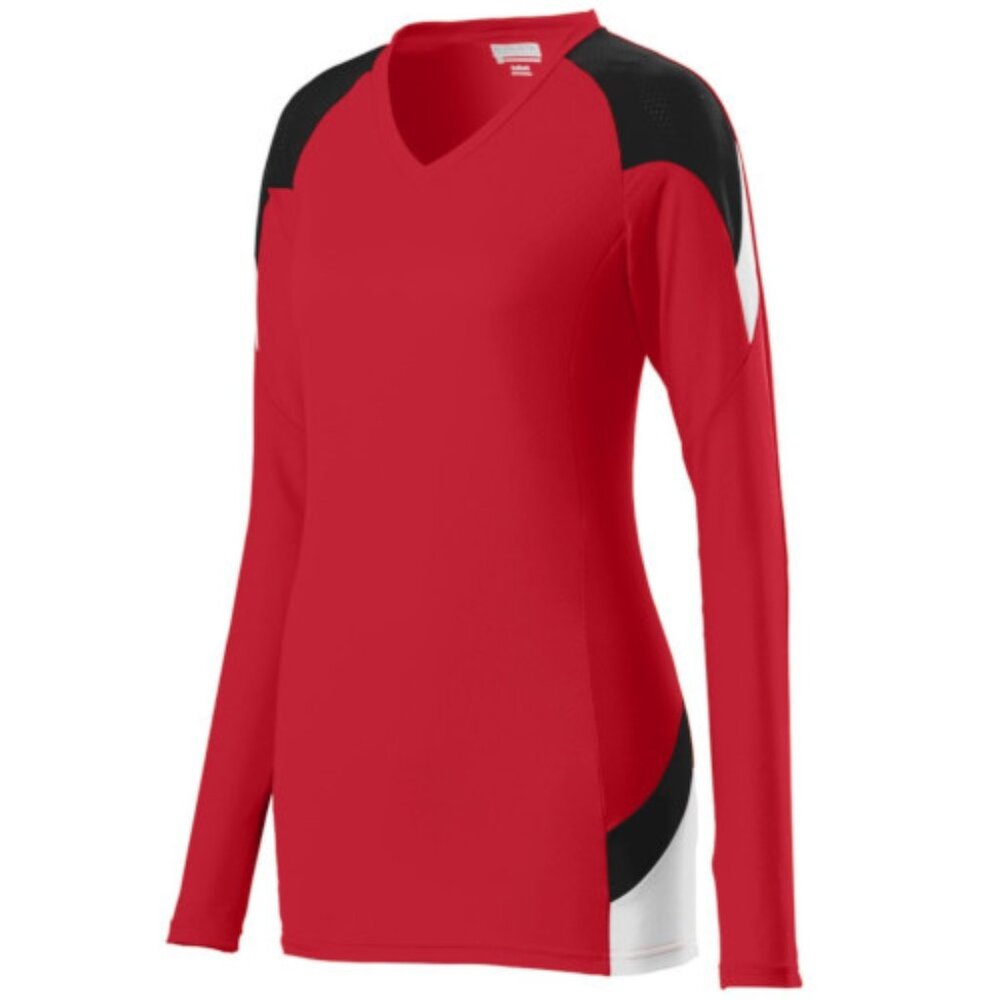 ASI Ladies Set Jersey - 1320 - Red/Black/White